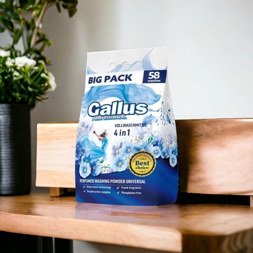 Gallus Universal | 58 prań | Do białego i kolorowego | Świeży zapach | Od 30°C