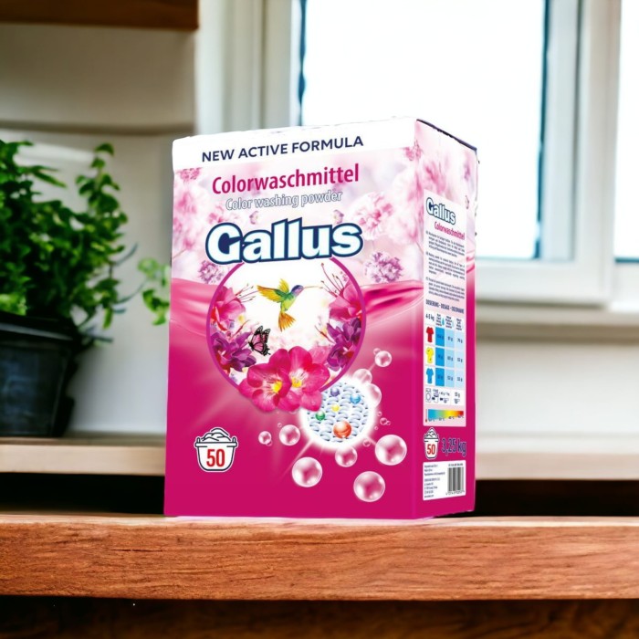Gallus Color | 50 prań | Do kolorów | Świeży zapach | Chroni kolory | Od 30°C