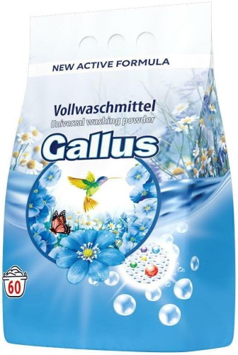Gallus Universal | 60 prań | Do białych i kolorowych | Świeży zapach | Od 30°C