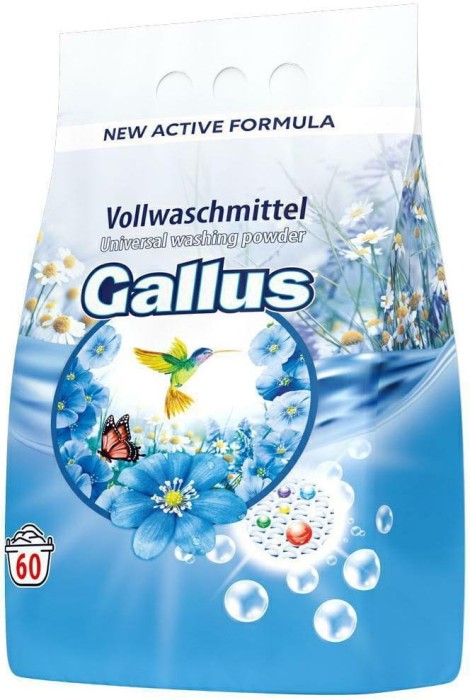 Gallus Universal | 60 prań | Do białych i kolorowych | Świeży zapach | Od 30°C