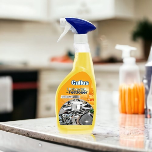 Gallus | Universal Fettloser | 750 ml | Odtłuszczacz | Usuwa tłuszcz | Uniwersalny środek czyszczący