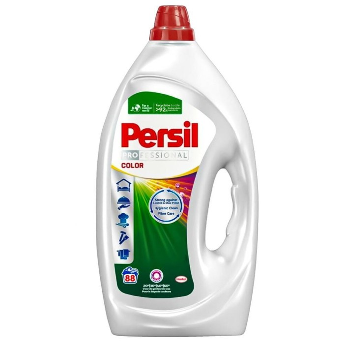 Holenderski żel | 88 prań | Pranie kolorów | Ochrona barw | 3,96L