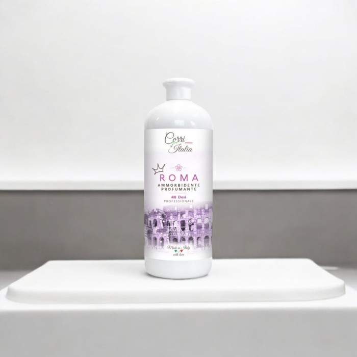 Corri d' Italia Roma 40 prań 1000ml włoski płyn do płukania i zmiękczania 2