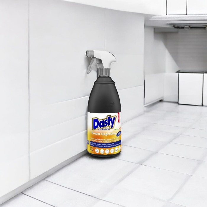 Dasty | Power Degreaser Professional | 1000 ml | Silny odtłuszczacz | Tłuszcz i smar | Kuchnia | Warsztat | Włoski środek czyszczący