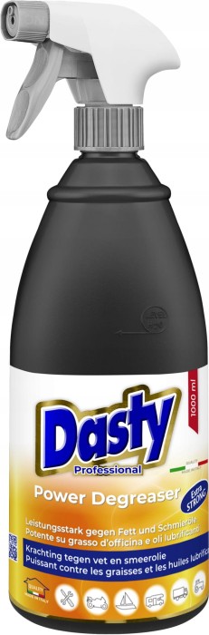 Dasty | Power Degreaser Professional | 1000 ml | Silny odtłuszczacz | Tłuszcz i smar | Kuchnia | Warsztat | Włoski środek czyszczący