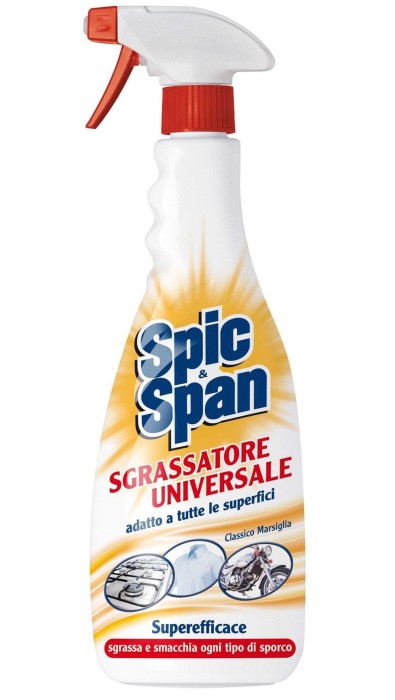 Spic & Span | Sgrassatore Universale | 750 ml | Odtłuszczacz | Usuwa tłuszcz i plamy | Kuchnia i łazienka | Świeżość i czystość
