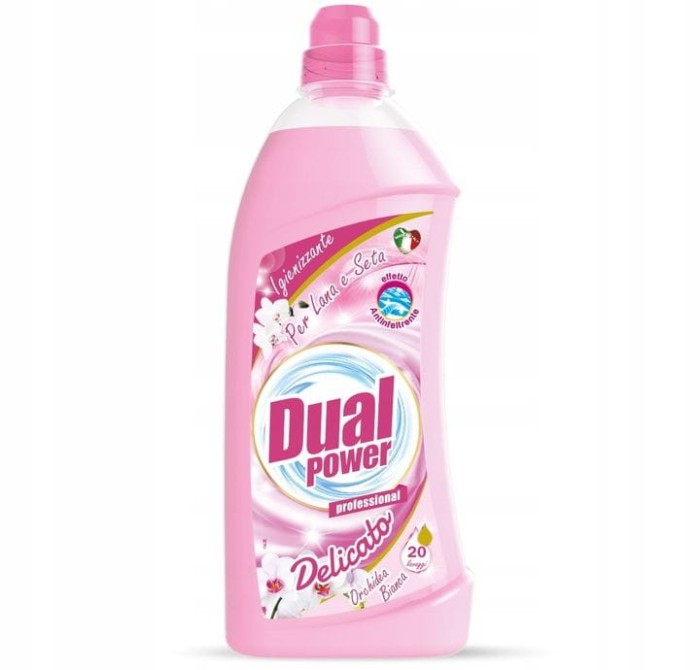 Delikatne tkaniny | Subtelny zapach | 20 prań | 1L | Ochrona włókien