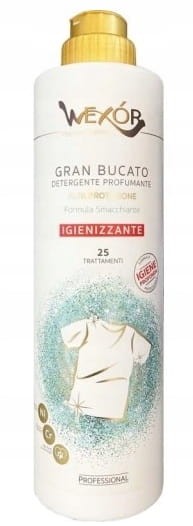 Włoski żel | Higieniczne pranie | 750 ml | Ochrona tkanin | Usuwanie bakterii