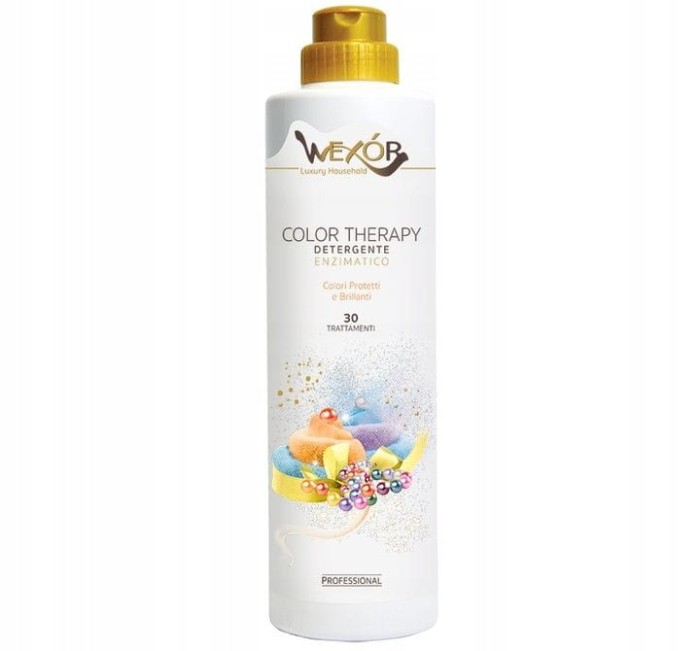 Premium żel do kolorów | Ochrona barw | 750 ml | Skuteczne pranie | Włoski produkt