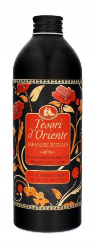 Tesori Japanese Ritual 500ml płyn do kąpieli, relaksujący zapach kwiatów wiśni i drzewa sandałowego