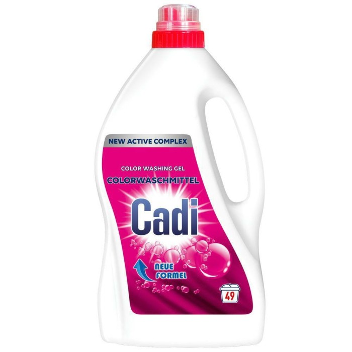 Żel Cadi Color | 1,96L | 49 prań | Ochrona kolorów | Świeżość tkanin