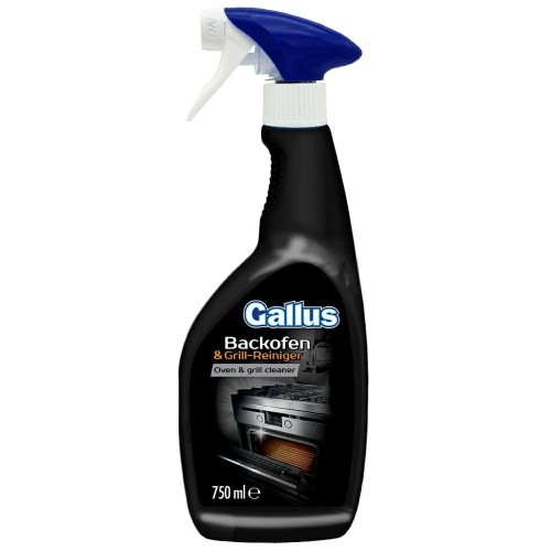 Gallus | Backofen & Grill Reiniger | 750 ml | Środek do piekarników i grilli | Skuteczne czyszczenie tłuszczu i przypaleń