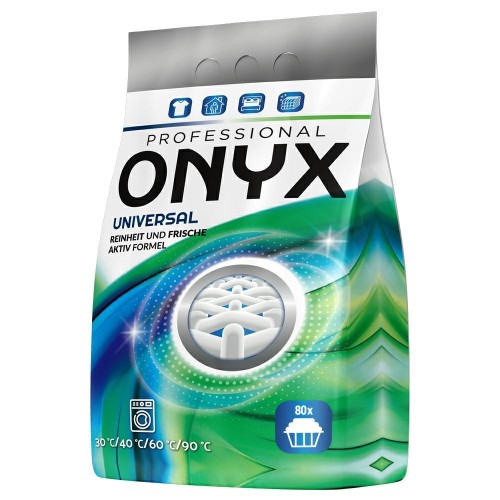Onyx Universal | 80 prań | Do białego i kolorowego | Od 30°C | Skuteczne usuwanie plam | Świeży zapach