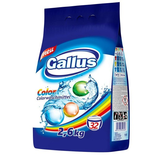 Kolorowe pranie | 32 prania | 2,6 kg | Skuteczność od 30°C | Ochrona kolorów | Świeży zapach