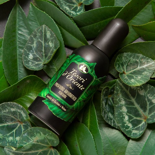 Tesori d'Oriente | Sandalo | 100 ml | Perfumowana woda toaletowa | Drzewo sandałowe | Elegancja i trwałość | Włoska jakość