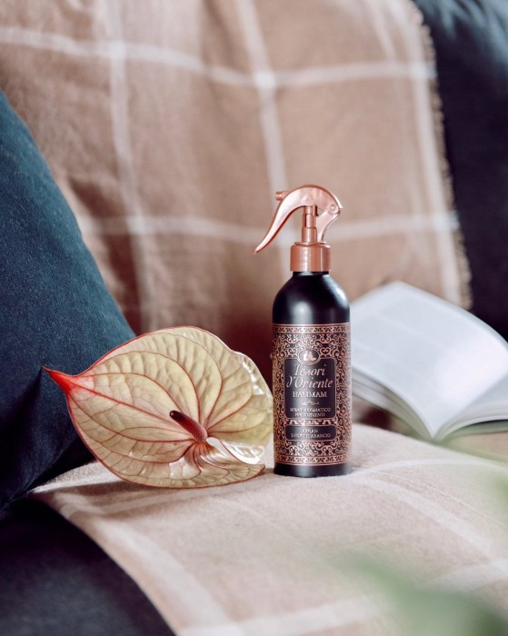 Tesori Hammam 250ml zapach do domu, odświeżacz powietrza o orientalnym aromacie cedru i róży
