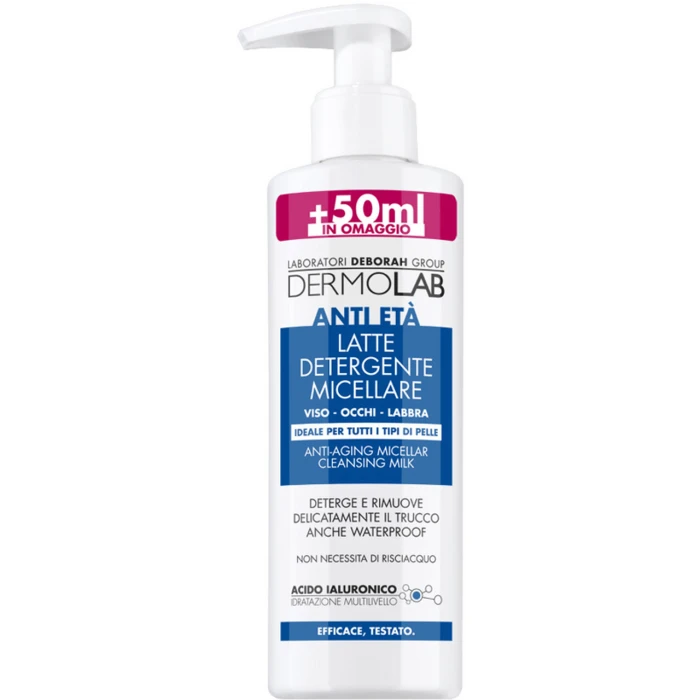 Dermolab | Anti-Aging Micellar Milk | 250 ml | Mleczko micelarne | Przeciwzmarszczkowe oczyszczanie