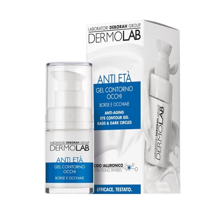 Dermolab | Gel Contorno Occhio Anti Età | 15 ml | żel pod oczy | przeciwzmarszczkowy