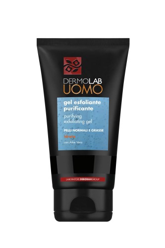 Dermolab Uomo | Purifying Exfoliating | 150 ml | Peeling do twarzy | Oczyszczanie & Mat