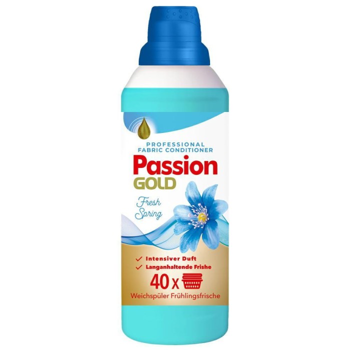 Passion Gold Professional Fresh Spring 1L płyn do płukania tkanin zapach