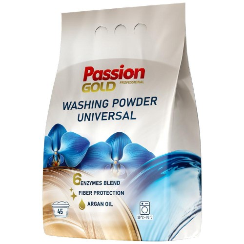 Uniwersalne pranie | 45 prań | 2,7 kg | Skuteczne usuwanie plam | Świeży zapach | Działanie od 30°C