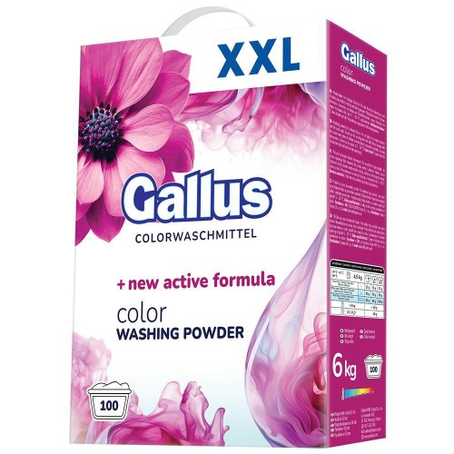 Pranie kolorowe | 100 prań | 6 kg | Ochrona kolorów | Świeży zapach | Działanie od 30°C