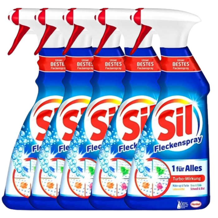 5x Sil 500 zestaw niemieckich odplamiaczy