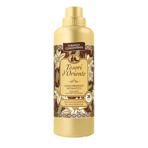 Tesori d'Oriente | Vaniglia e Zenzero | 760 ml | Płyn do kąpieli | Wanilia z Madagaskaru | Imbir | Aromaterapia | Włoska jakość