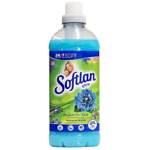 Softlan Paradise Tropic Fresh  650ml niemiecki płyn do płukania i zmiękczania tkanin