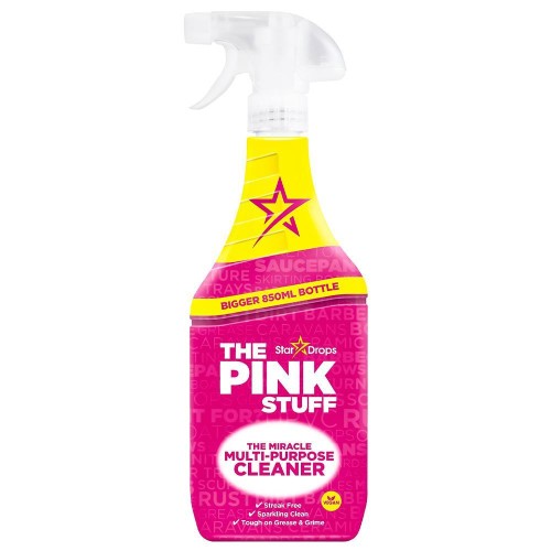 The Pink Stuff | Multi Purpose | 850 ml | Uniwersalny płyn | Do kuchni i łazienki | Czyszczenie bez smug | Świeży zapach