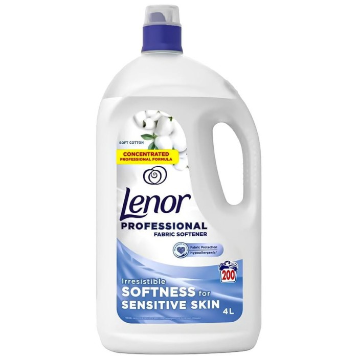 Lenor Soft Cotton 200 prań 4l francuski płyn do płukania