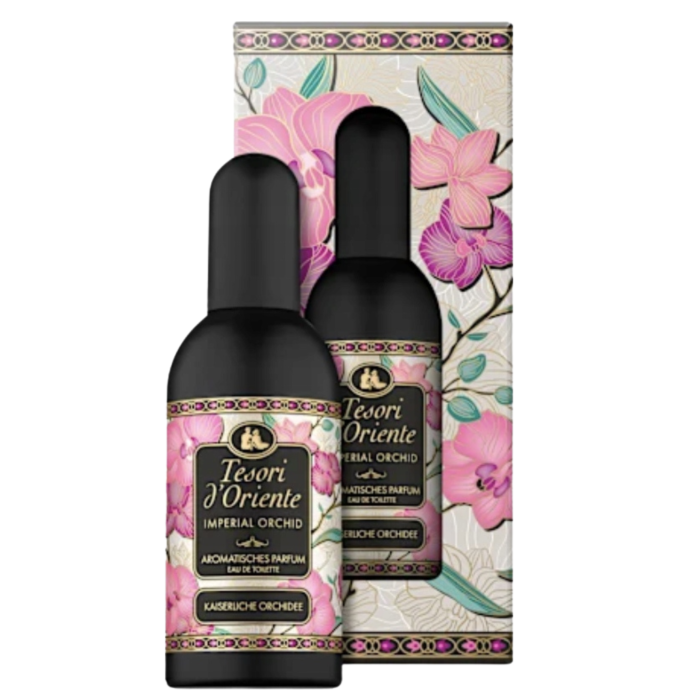 Tesori d’Oriente Orchidea della Cina 100 ml – elegancka woda toaletowa o zapachu orchidei, flakon perfum