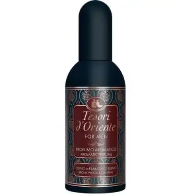 Tesori d’Oriente Legno di Ebano 100 ml – męska woda toaletowa, elegancki flakon, zapach drewna i orientu