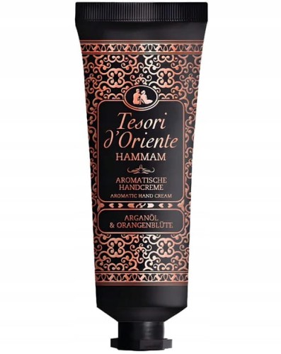 Tesori Hammam krem do rąk 75 ml – eleganckie opakowanie, nawilżająca pielęgnacja dłoni