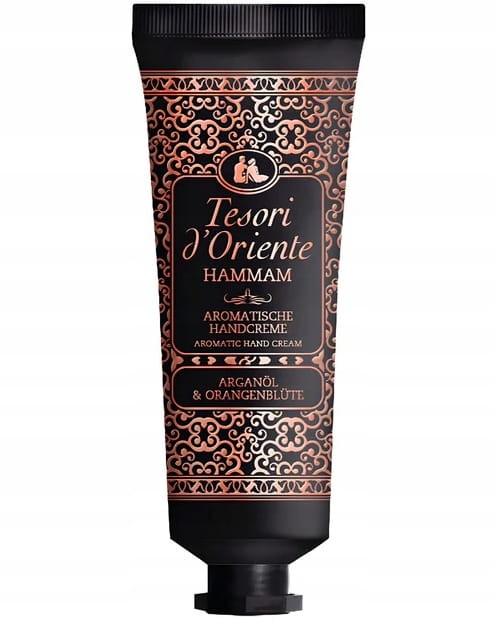 Tesori Hammam krem do rąk 75 ml – eleganckie opakowanie, nawilżająca pielęgnacja dłoni