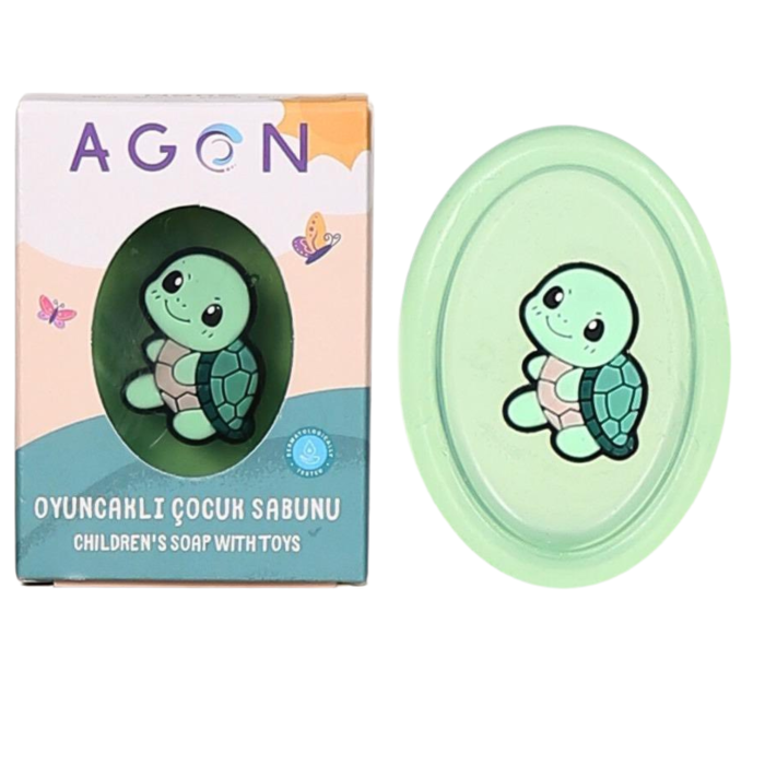 Agon Kids Mint 50g mydło dla dziecka z zabawką niespodzianką