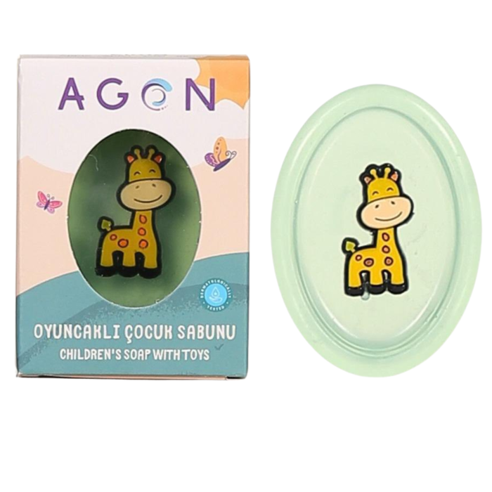 Agon Kids Apple 50g mydło dla dziecka z zabawką niespodzianką