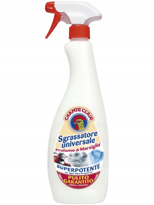 Chante Clair | Sgrassatore | Marsylia | 600 ml | Włoski odtłuszczacz | Mydło marsylskie | Uniwersalny środek | Kuchnia i łazienka | Świeży zapach