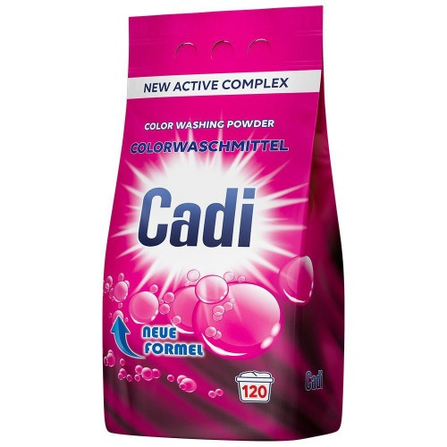 Cadi | Color | 7,8 kg | Proszek do prania | Kolorowe tkaniny | 120 prań | Ochrona kolorów