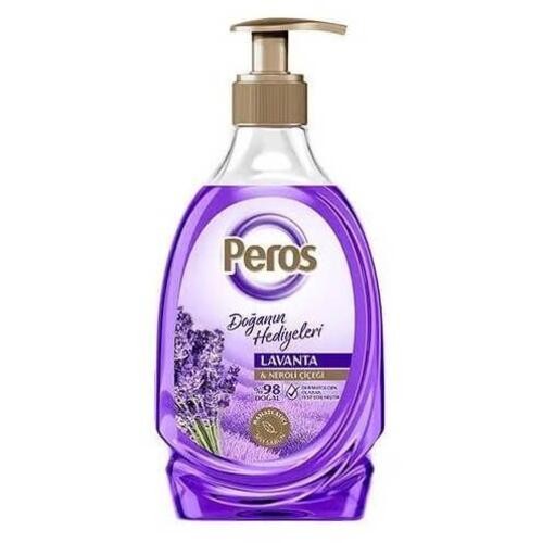 Peros | Lavanta Neroli | 392 ml | Mydło w płynie | Tureckie | Zapach lawendy i neroli | Delikatna pielęgnacja