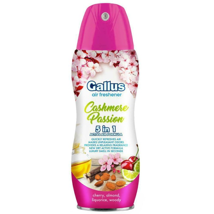 Gallus | Cashmere Passion | 5in1 | 300 ml | Odświeżacz powietrza | Kaszmir