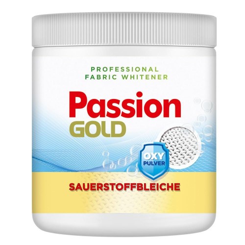 Passion Gold | Wybielacz | 600 g | Aktywny tlen | Do białych tkanin