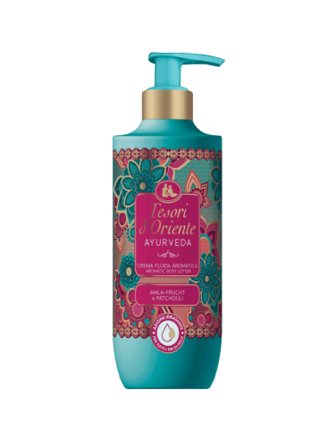 Tesori d’Oriente | Ayurveda | Balsam do ciała | 400 ml | Jaśmin, róża, paczula