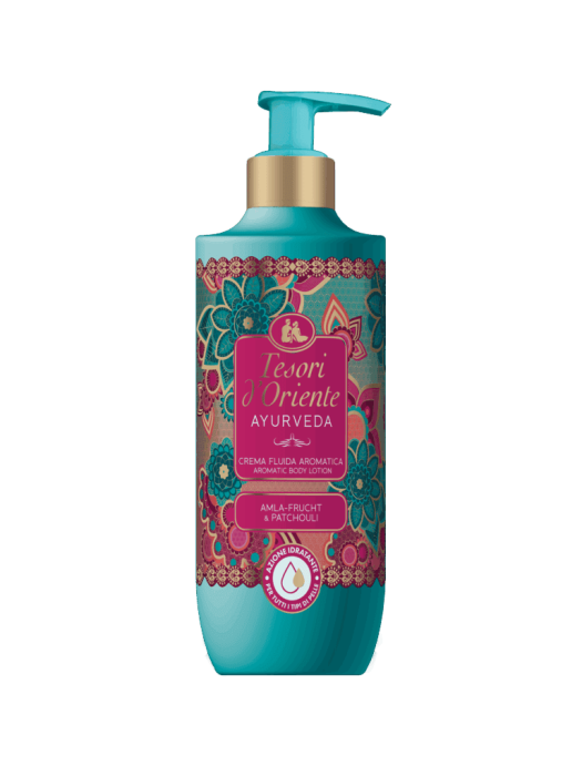 Tesori d’Oriente | Ayurveda | Balsam do ciała | 400 ml | Jaśmin, róża, paczula