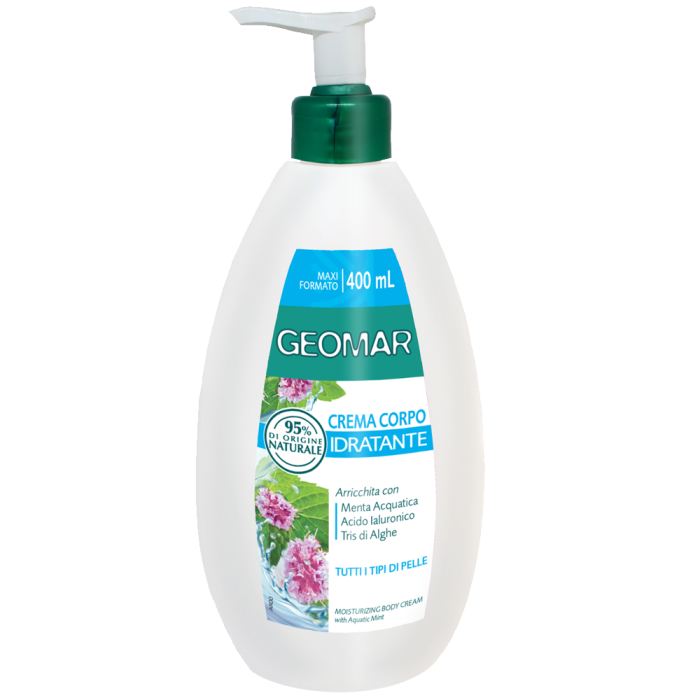 Geomar | Nawilżający Balsam do Ciała | 400 ml | Ałgi morskie & Masło shea | Lekka formuła