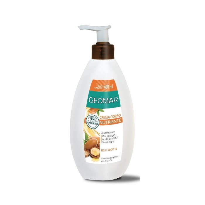 Geomar | Odżywczy Balsam do Ciała | 400 ml | Algi morskie & Olej arganowy & Masło shea