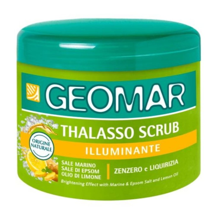 Geomar | Thalasso Scrub Illuminante | 600 g | Peeling solny | Rozświetlenie & Odżywienie