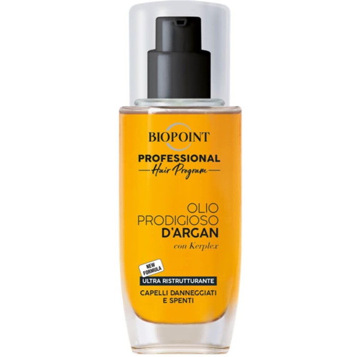 Biopoint | Olio Prodigioso d’Argan | 75 ml | Olejek do włosów | Argan | Włochy