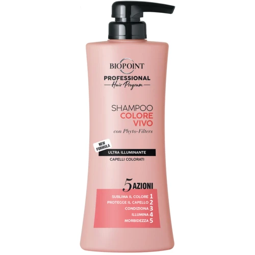 Biopoint | Shampoo | Color Enhancing | 400 ml | Włosy farbowane | Ochrona koloru