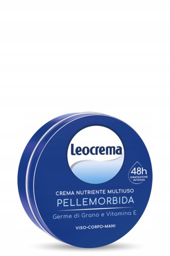 Leocrema | Pelle Morbida | 50 ml | Krem do twarzy i ciała | Nawilżający | Zmiękczający